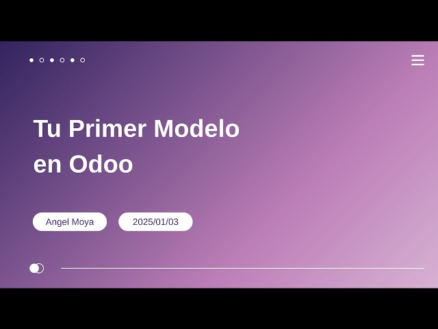 DÍA 3 | Modelos de Datos y Campos Básicos en Odoo | Curso Programación Odoo V19
