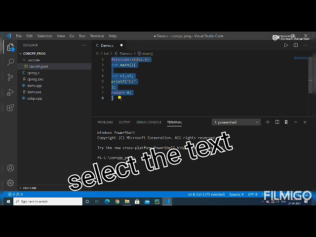 how to comment or uncomment in vs code || visualstudio code