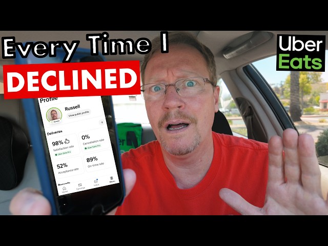 How UberEats Punishes Drivers For NOT Taking Offers