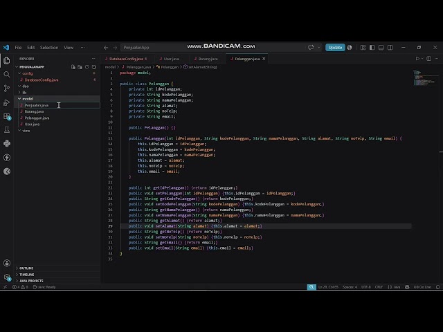 TUGAS PROJECT Aplikasi Penjualan Berbasis Java GUI dan MySQL Kelompok 4