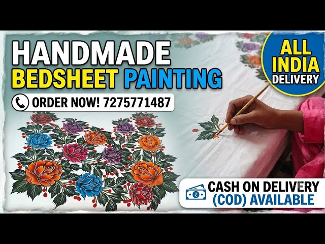 Bedsheet Painting by Rahul  is live!