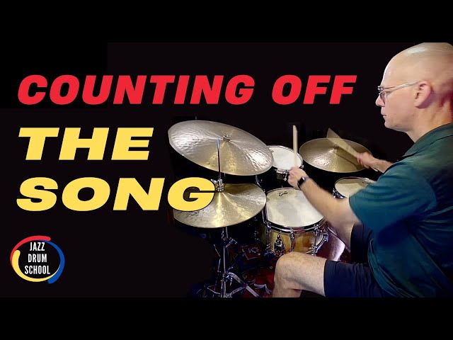 How To Count Off a Song Like a Pro 🎶 | Jazz Drumming Tips