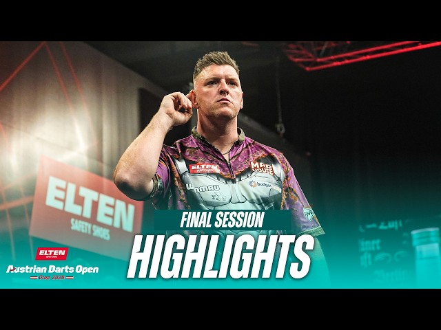 SOME FINAL SESSION! 🏆 | 2026 Elten Safety Shoes Austrian Darts Open | Final Session Highlights