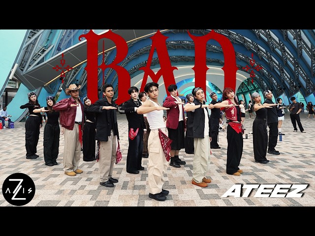 [KPOP IN PUBLIC / ONE TAKE] ATEEZ(에이티즈) - 'BAD' | DANCE COVER | Z-AXIS FROM SINGAPORE