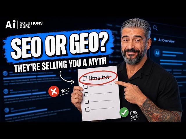 SEO vs GEO? The Truth Nobody Is Telling You