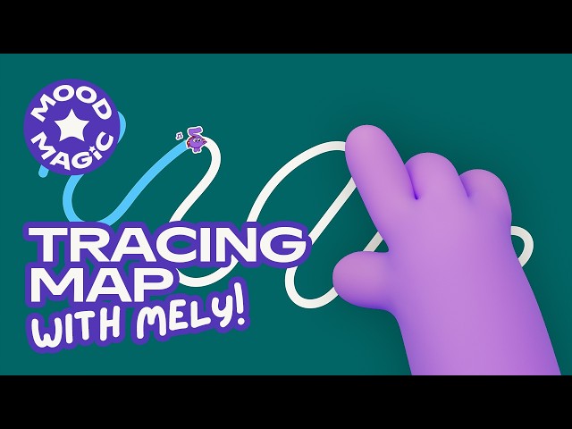 Finger Tracing with Mely ∂ 〽 | Calming Classroom Movement Activity for Focus & Relaxation 😌
