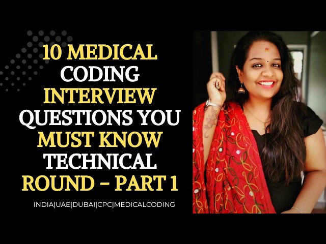 10 Medical Coding Interview Questions You MUST Know | Technical Round | Part 1