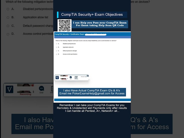 CompTIA Security Exam Objectives#CompTIASecurityPlus #securityplus