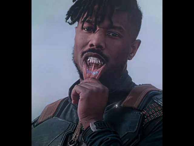 "Hey Auntie - Killmonger" | Killmonger Edit | Song - Los Voltaje (Slowed) | #marvel #edit #shorts