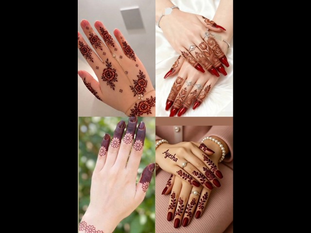 finger mehndi mehandi design new finger mehndi design trend finger mehndi design