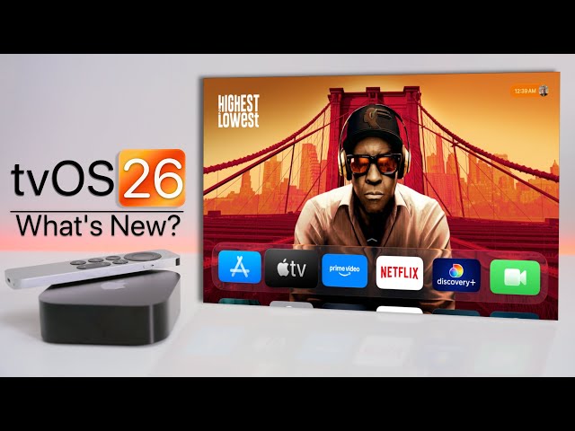 tvOS 26 is Out! - Every New Feature!