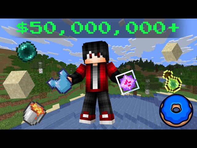 I tested 5 money making methods on the donut smp