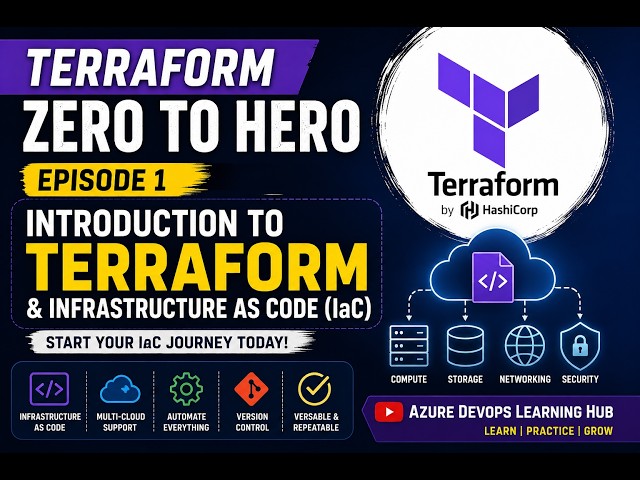 YouTube SEO Package – Terraform Zero to Hero Episode 1