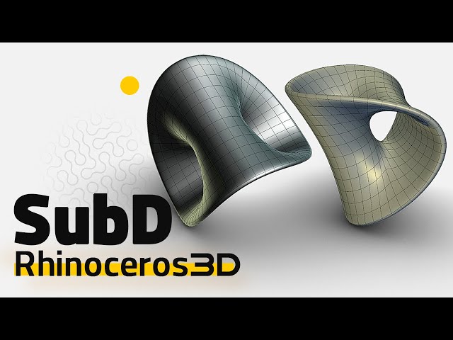 SubD Modeling | Rhinoceros 3D