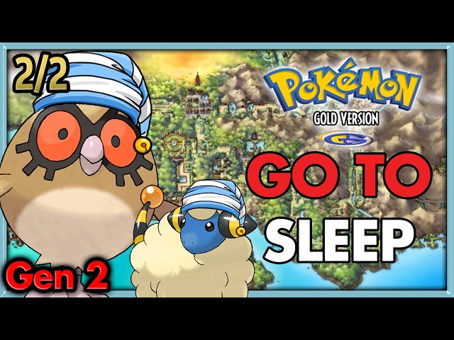 8 MORE Hours of Pokemon Gold Challenges to Fall Asleep to!