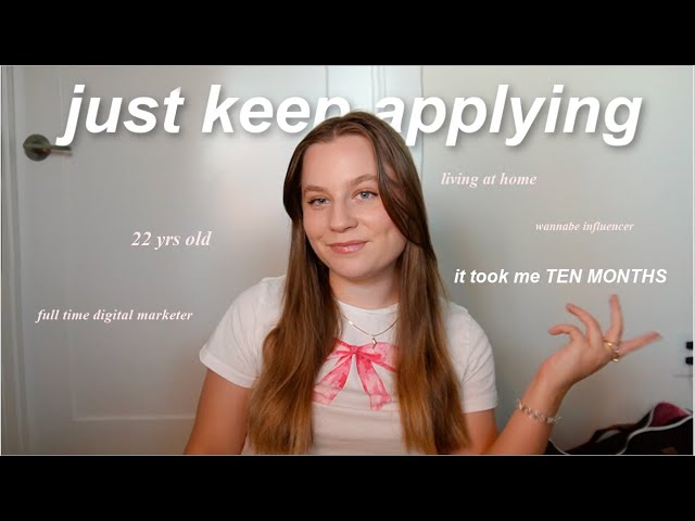 I got my first post grad job in digital marketing! *watch this if you're job searching*