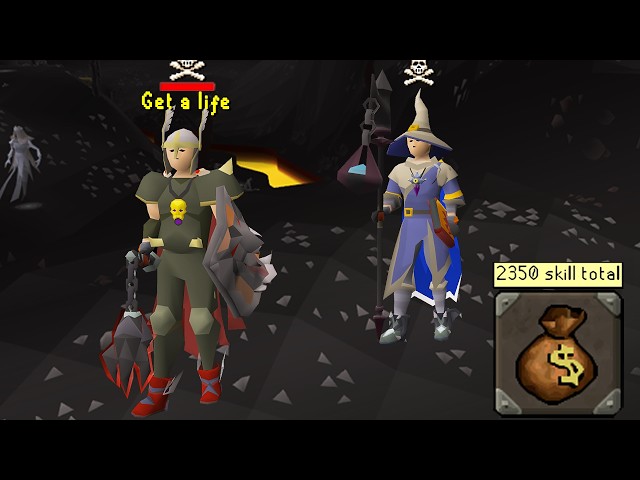 PKing in RuneScapes Richest World Risking 1.4 Billion GP