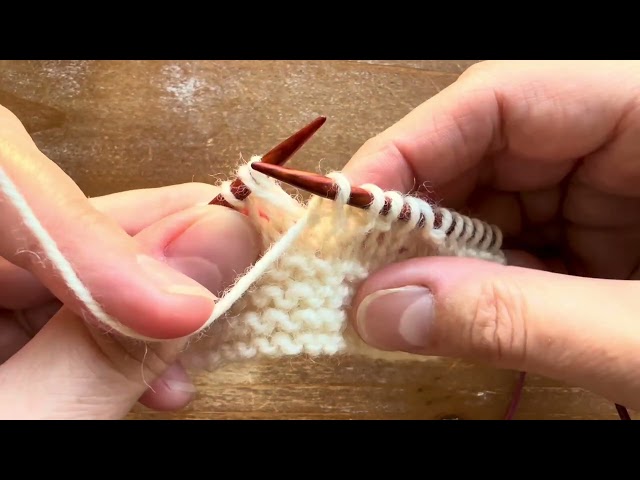 Brp, sl1yo, brp - Brioche knitting tutorial 