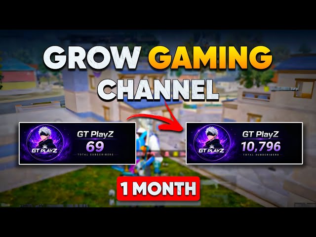 How to Grow a Gaming YouTube Channel in 2026 | Grow Like GT PlayZ in Just 7 Days