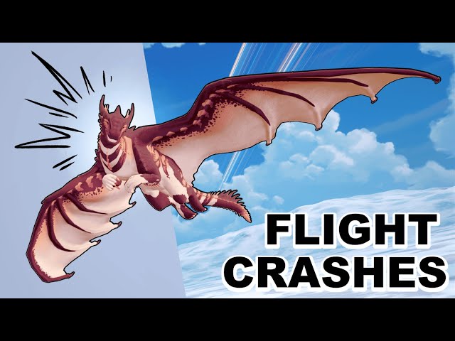 Flight Crash Demo (Dragon Gamedev, The Last Sanctum)