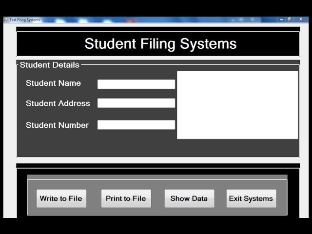 Visual Basic.Net Tutorial - How to create a Text File Project