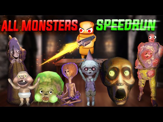Killing the New Monsters Very Fast [World Record Speedrun] 