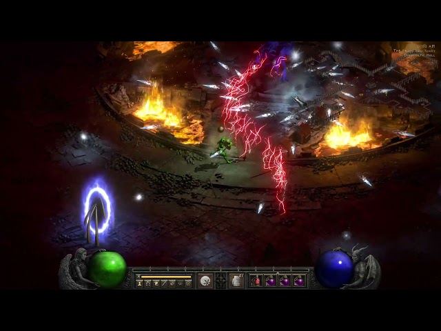 Diablo 2 Resurrected : Sorceress Hell Gameplay