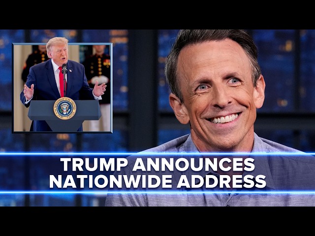 Trump Announces He's Addressing the Nation