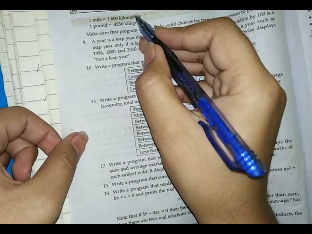 Programming Exercise Chapter 5 Conditional Structure C++ 6 to 10 \ part 2