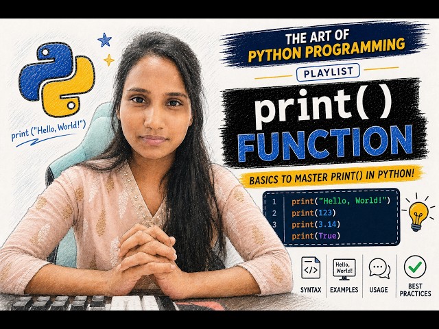 # 5  print() Function: The First Step to Communication