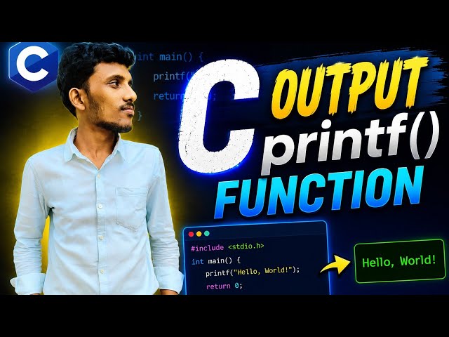 Output function or print text in programming language #@mtechravitelugu 