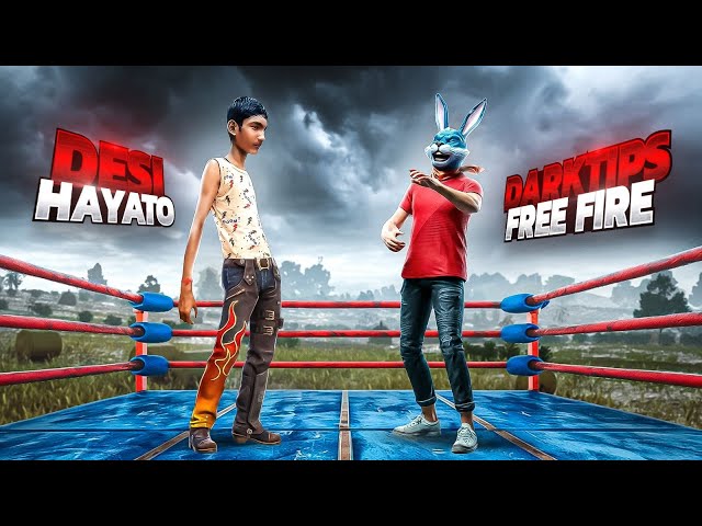 Instagram's Viral HAYATO Boy Vs Dark Tips FF Funniest 1vs1 Ever In Free Fire ☠️😂 !!
