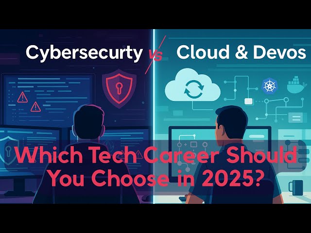 Cybersecurity vs Cloud & DevOps: Which Tech Career Should You Choose in 2025?