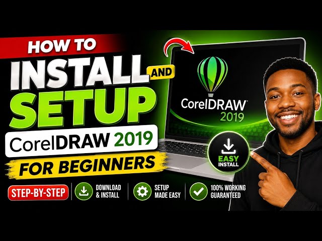 How to Install and Setup CorelDRAW 2019 for Beginners (Step-by-Step) #howto 