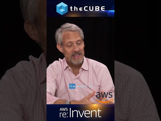 Eric Feaglar of AWS talks about the abundance of announcements and impact on startups at #reInvent