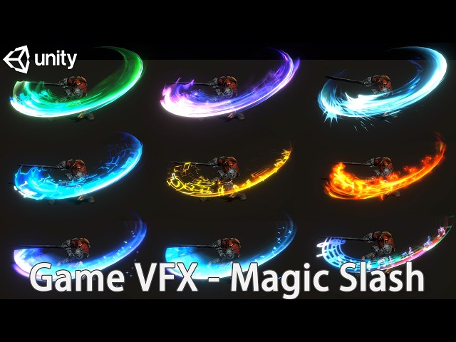 Unity Game VFX - Magic Slash(Tutorial)
