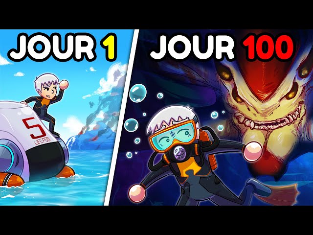 J'ai survécu 100 jours sur SUBNAUTICA.. Voici ce qu'il s'est passé