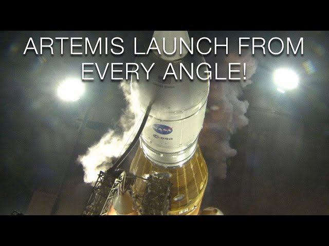 Artemis I Launch from Every Angle! 20+ Minutes of Awesome Footage from NASA!