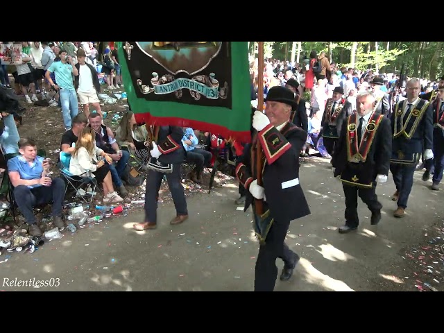 Pride Of Glenavy Accordion Band (No.2) @ The Royal 13th Parade ~ Scarva 14/07/25 (4K)