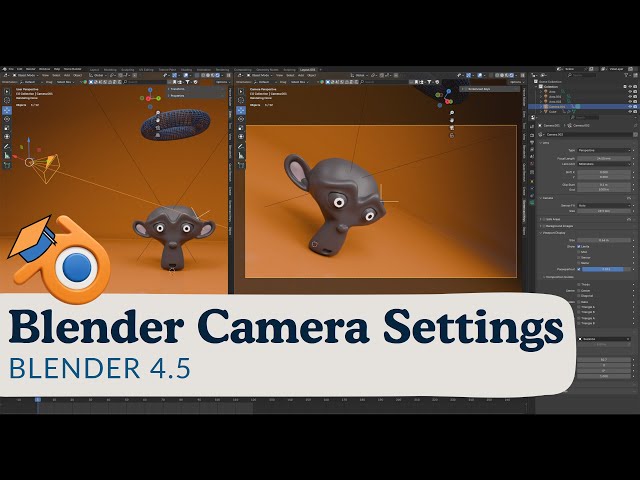 Blender Full Camera Settings | Tutorial Part 08