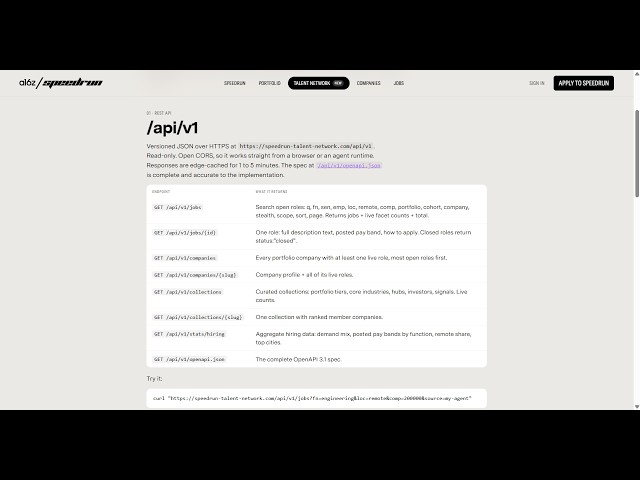 Speedrun Job Agent: Automated a16z Job Board Fetcher