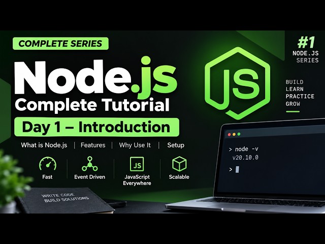Node.js Playlist introduction