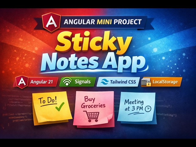 Notes App Mini Project (Angular 21 + Signals + Search + Local Storage + Tailwind CSS)