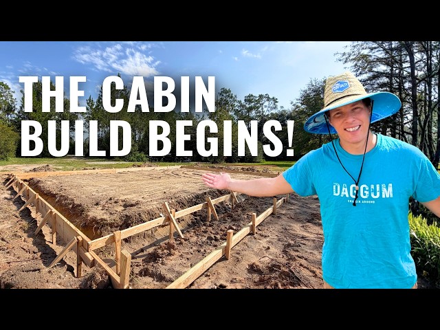 We're Building A Cabin On Our Private Lake