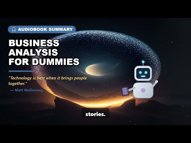 Business Analysis For Dummies