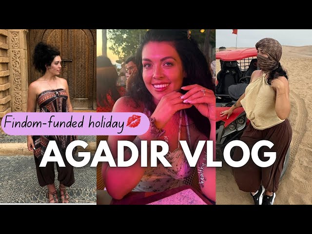     Findom Funded My Holiday 🇲🇦 Agadir Morocco Vlog