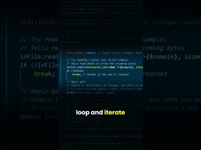 MicroDSP: Day 2 - Gain Processor #dsp #audio #coding #cplusplus #programming