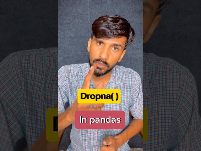 Pandas' most underrated weapon? dropna() 😮#coding #python #programming #datascience #shorts