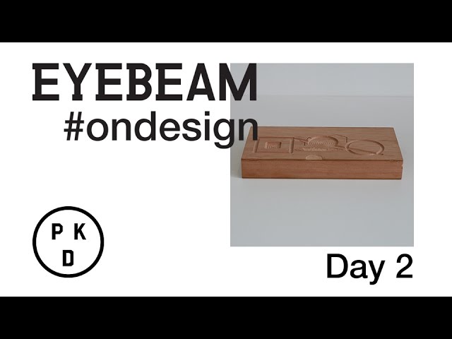 On Design: Pat Kim Day 2