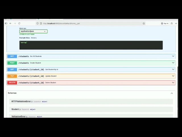 Student Management System | FastAPI Project